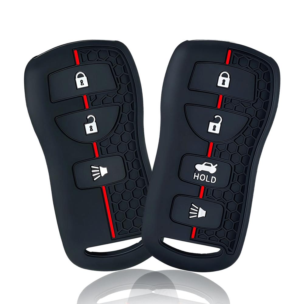 3 / 4 Buttons Remote Car Key Cover Case Fob For Nissan Sentra Armada Altima Maxima Infiniti Fx35 Ex35 Fx45 Qx56 G35 M45 I35
