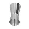 Double Jigger Exquisitely Polished Simple Elegant Appearance Thickened Design Easy To Clean Shot Measure Jigger for Bar