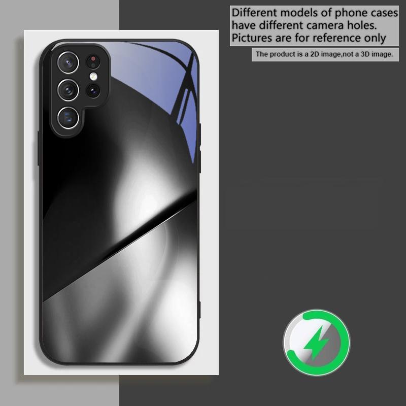 Mysterious Color and Light For Samsung Galaxy S26 Ultra S20 FE S21 S22+ S23 Plus S24 Ultra 25 Edge For Magsafe Glass Phone Casee