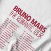 Men T Shirt 2026 The Romantic Tour American Singer Bruno Mars Idea Y2K Graphic Oneck Unisex Clothes T Shirts