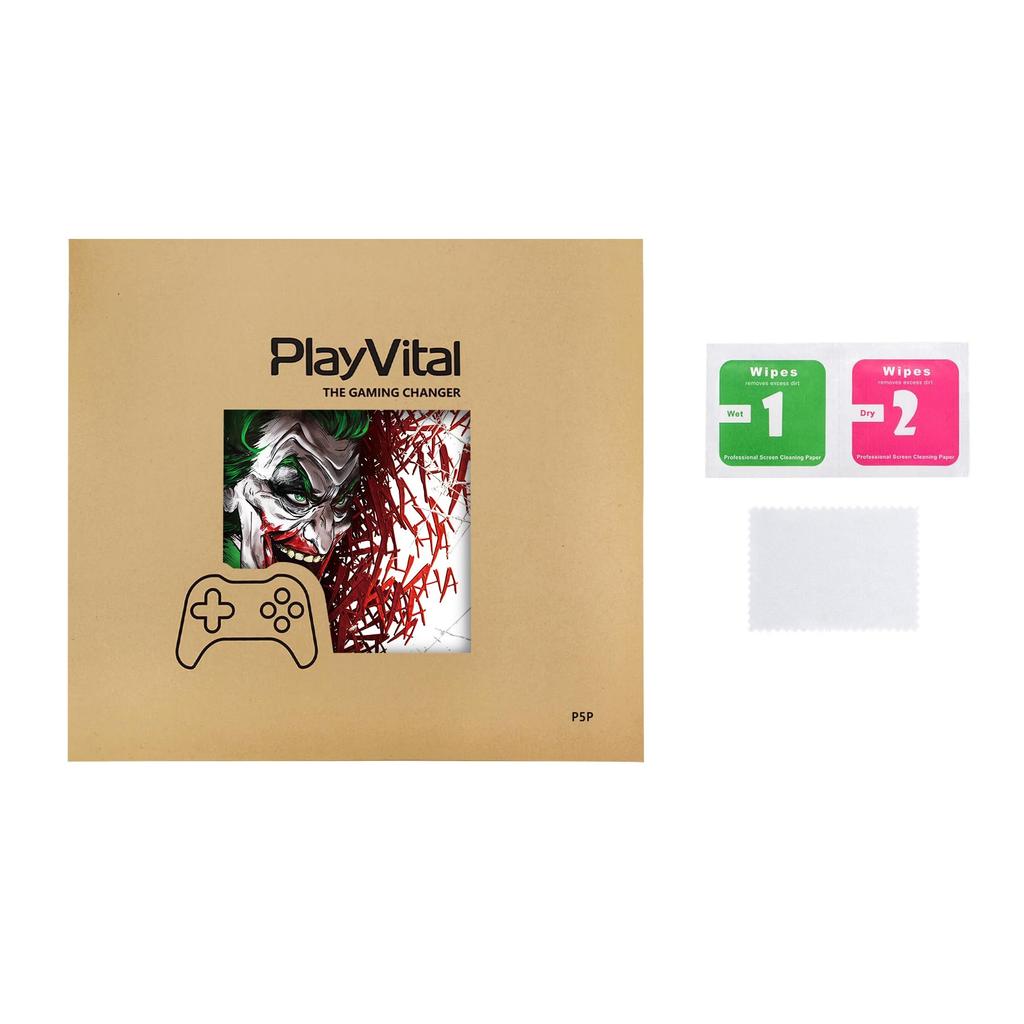 Set complet de autocolante personalizate pentru corp PlayVital PS5 Pro, pentru încărcare digitală și cu disc, autocolant pentru husă, compatibil cu telecomanda media, controler,