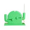 Creative Cactus Shape Multi-functional Convenient Needle Threader 1pc