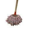 Durable Wooden Handle Flat Mop: Efficient Water Absorption & Dust Removal for Hotel Cleaning