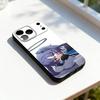 Hayase Yuuka B-Blue A-Archive Phone Case For iPhone 11,12,13,14,15,16,17,Pro,Max,Plus,E,SE4,Air,Mini Black Soft Cover