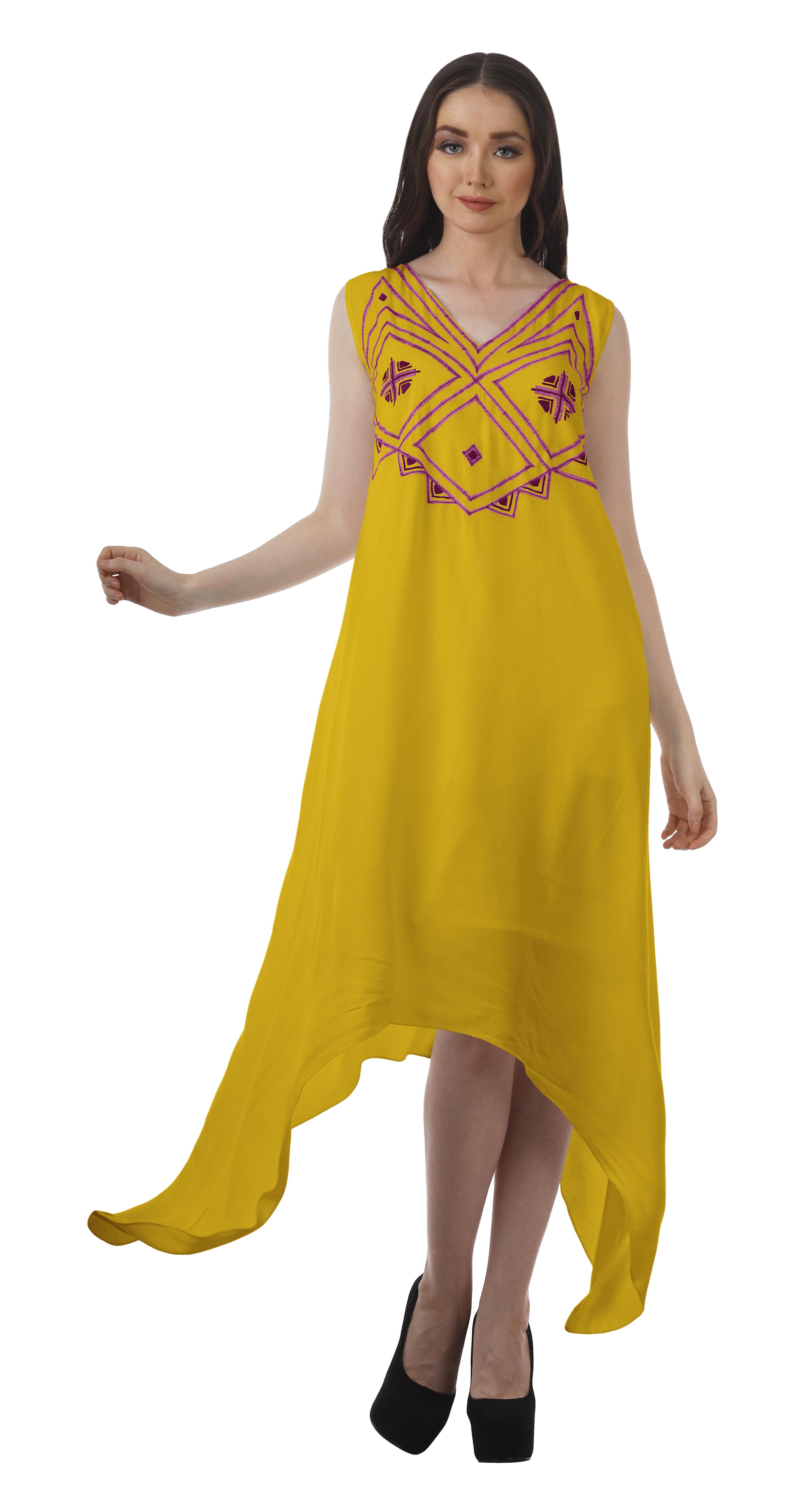 

Сексуальні однотонні сарафани Moomaya Women Party Night Повсякденний літній пляжний одяг XS жовтий