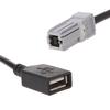 Car Aux O Media Wire To USB Adapter Conector For  for  EZ Verso Camry