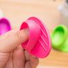 2Pcs Silicone Pot Holders, Heat Resistant Pot Holders, Mini Oven Mitts Rubber Oven Glove, Cooking Pinch Grips for Kitchen