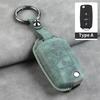 Leather Car Key Cover Case for VW Volkswagen Tiguan MK1 MK2 Magotan Passat B5 B8 Polo Golf 4 5 6 7 Mk7 Jetta POLO Eos Scirocco