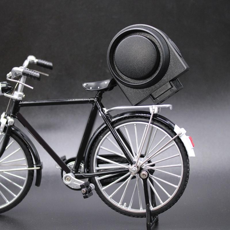 Elektrisches Fahrradhorn 115DB Erwachsene Kinder Rollerglocken Fernbedienung Fahrradhupe Alarm Wasserdicht Elektronische Fahrradhörner