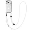 Custodia magnetica con supporto per obiettivo in metallo per iPhone 17 Air 16 Plus 15 14 13 Pro Max con cordino a tracolla e protezione resistente