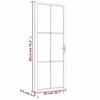 VidaXL Interior Door 83x201.5 Cm White ESG Glass and Aluminum 350573