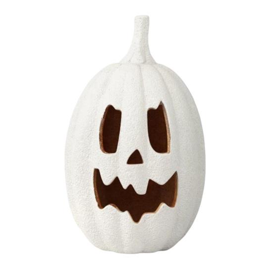 Artificial Pumpkin Ghost Ornament Cute Multipurpose Indoor Outdoor Halloween Autumn
