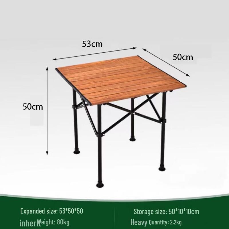 Kasicsong Folding Camping Roll-Up Table