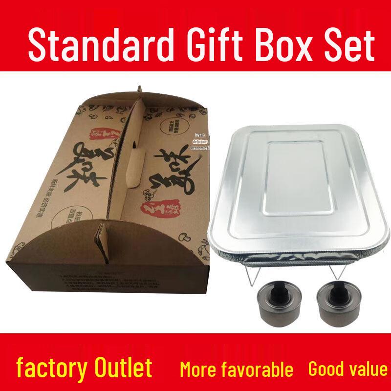 

Kashicong Disposable Rectangular Aluminum Foil Takeaway Tray