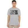 Elvis Presley Unisex Adult Block Letters Heather T-Shirt