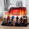 Stranger Things Mashup Suitable Blanket for Offices, Travel, Living Rooms Also a Good Gift for Friends and Family Suitable for All Seasons.