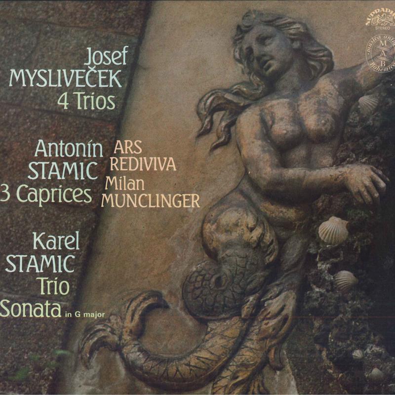 

LP Record JOSEF MYSLIVECEK JAN VACLAV ANTONI Trios Caprices Sonata 11113376 SUPRAPHON Czechoslov Classical Used