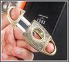 Light Luxury V-Cut Cigar Cutter: Sharp, Portable Cigar Knife, Ideal Men's Smoking Accessory