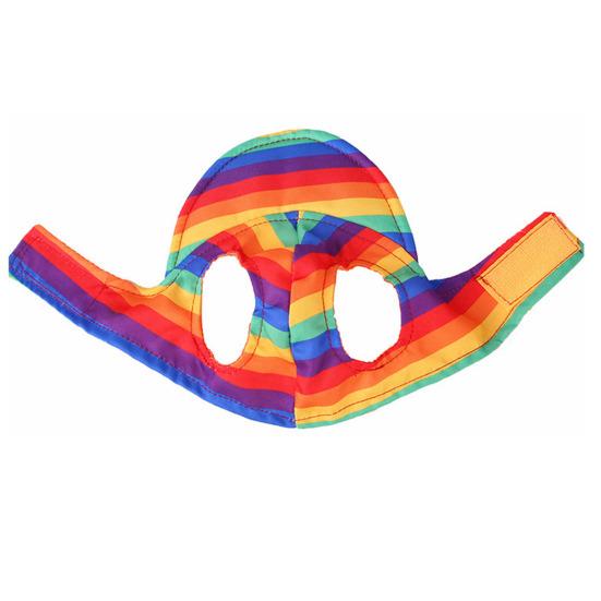Dog Baseball Cap Summer Pet Beach Visor Hat with Ear Holes Adjustable Outdoor Sunbonnet Outfit for Small Medium Dogs Cats