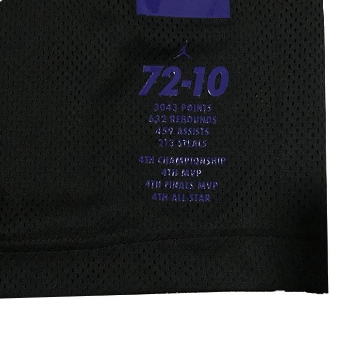 Jordan Colorblock Letter Logo Print Mid-Waist Straight Shorts Men Bottoms Black BQ0199-010