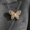 Romantic Butterfly Brooch Women Hollow Brooch, Golden Decorative Badge Clothing Accessory Pin, Sweater Cardigan Coat Dress Jewelry Accessories