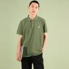 Timberland Outdoor Casual Logo Short Sleeve Polo Shirt Men tops Cassel-Green A24H2-590