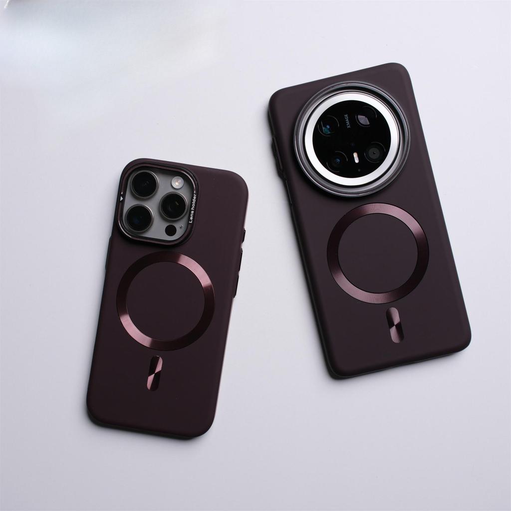Huawei Mate70 Pro+ Ultra-thin CD Pattern Magnetic Frosted Phone Case
