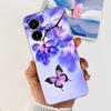 For Vivo Y22s Y22 Case VivoY22 Y 22 22S 4G 2022 V2206 V2207 Elegant Printing Soft Silicone Clear TPU Slim Phone Back Cover