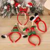 Holiday Cartoon Headband with Clown Foot and Belt Accents