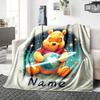 Custom Name "Space Adventure Winnie" Blanket for Couch & Bed, Plush Cozy Fuzzy Blanket Super Soft & Warm Blankets for Fall and Winter. 0908427