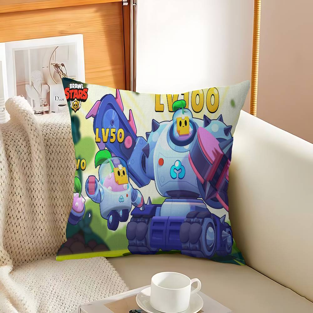 Spiel L-Leon S-Spike Kissenbezug Kissenhülle Dekokissenbezug Bedruckte Kissenhülle für Sofa