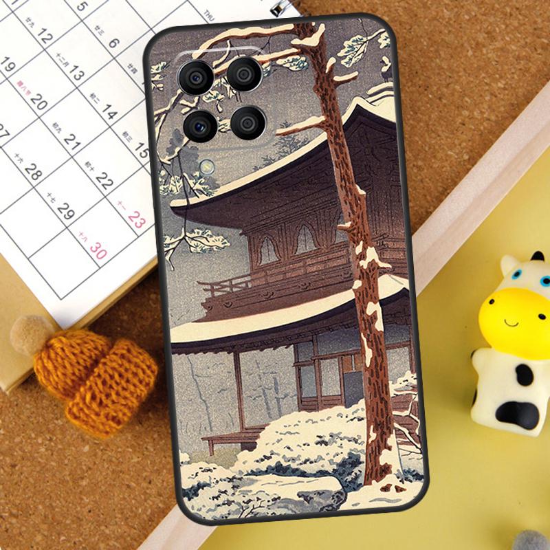 Japanese Ukiyo-e Art Case For Samsung Galaxy M14 M34 M54 M31 M51 M12 M32 M52 M13 M23 M33 M53 M30s M31s M20 Cover