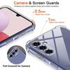 Airbag-RÜSTUNG Fallsichere, weiche, klare Kristall-Silikon-Handyhülle für Samsung S23 FE A05 A05S A04 A04S A04E A14 A24 A34 A54 M14 M24 M34 4G 5G