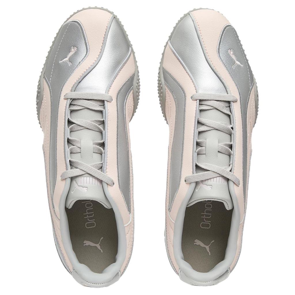 New PUMA Bella V2 Abrasion Resistant Low Top Casual Shoes Unisex Silver Glow Pink 404043-03