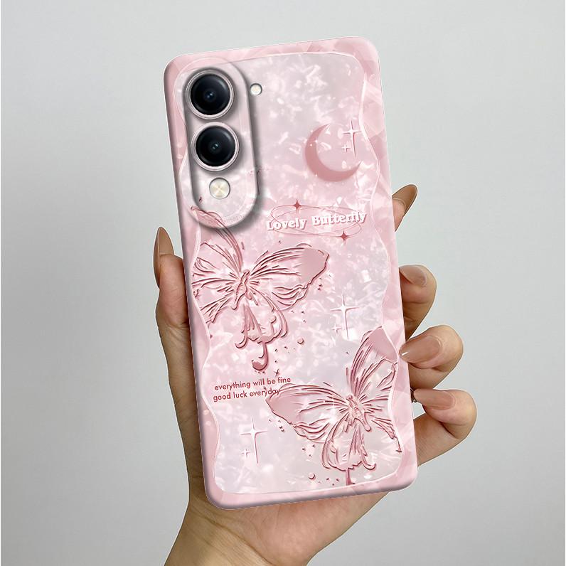 For Vivo Y04 Y29s 2025 Case Aesthetic Luxury Fashion Cute Soft Silicone Cover Shockproof Fundas For Vivo Y29S 5G Y 04 Phone Case