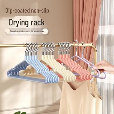 Thickened Non-Slip Clothes Hanger: Traceless, Prevents Shoulder Bumps, Ideal for Home, Dorms, Students, Drying Racks