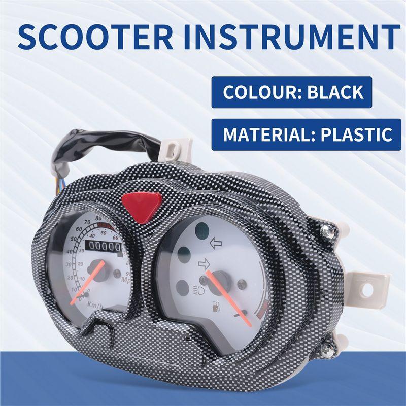 AA92-Analog Speedometer Dashboard Trument For Scooter B05 B08 POPCORN HUSSAR KEEWAY RY8 FOCUS F-ACT MATRIX Yamati RX8