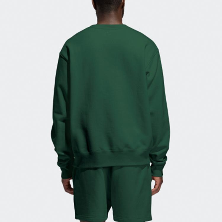 Adidas Originals PW Basics Crew Sweatshirt Collaboration Men Sweatshirt Dark-Green GM1970