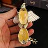 Premium Sturdy Jewelry Box Featuring European Style Doves Motif Metal Jewelry Container For Jewelry Protections