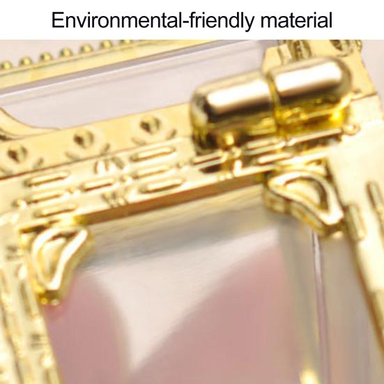 Retro Plated Candy Box Vintage Style Treasure Chest Wedding Party Sweet Container for Candies Cookies Chocolates Macarons Jewelry Small Gifts