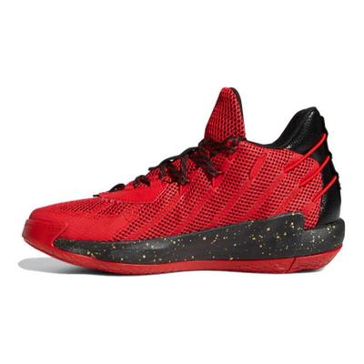 Dame 7 Chinesisches Neujahr Herren Sneaker Rot Scharlachrot Gold-Metallic FY3442