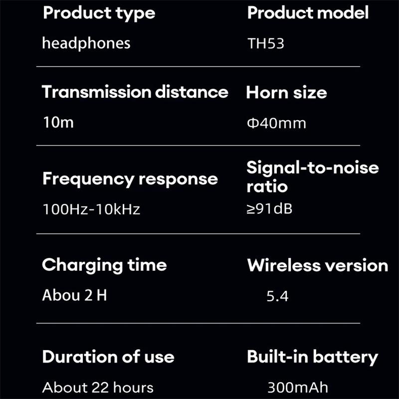 Lenovo TH53 TWS Bluetooth V5.4 Earphone HIFI Sound Effect Music Headphone 22H Long Battery Life Gaming Headset With HD Calls Ergonomic Headset