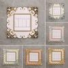 Schalteraufkleber im europäischen Stil, ästhetischer Rosenrand, klassisches Spitzendesign, Steckdosenaufkleber, Bürodekoration