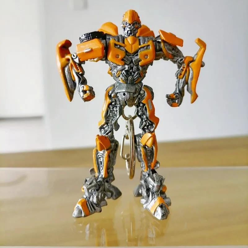 Hasbro Transformers Movable Joint Bumblebee Optimus Prime Action Figure Model Keychain Pendant Toys Collect Ornaments Gifts