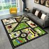 Child Playroom Floor Mat Highway City Traffic-Themed Carpet Rug for Kids Large Non-Slip Area Rug Ideal for Bedroom Home Decor