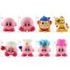 Star Kirby Action Figures Toys Cute Pvc Kirby Action Figurines With Cartoon Kirby Drawstring Storage Bag
