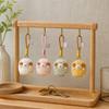 Mini Size Lamb Doll Ornament Soft Plush Plush Keychain Mini Mini Sheep Pendant  Car Decoration