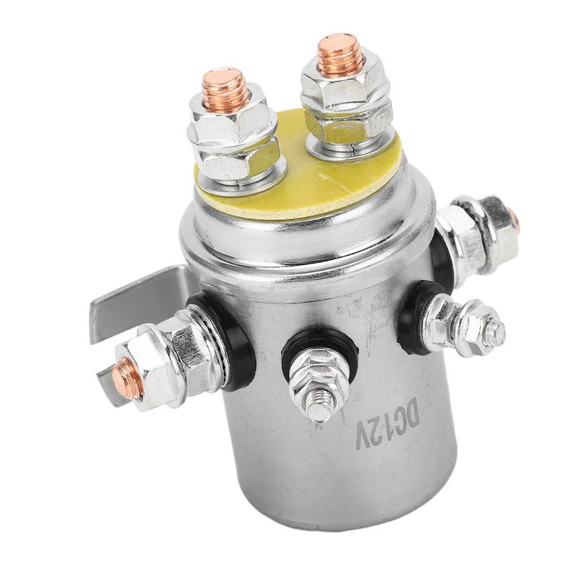 300A DC12V Electric Winch Relay Motor Electromagnetic Switch Waterproof High Current Relay Off Road Vehicle Atv Starter Relay