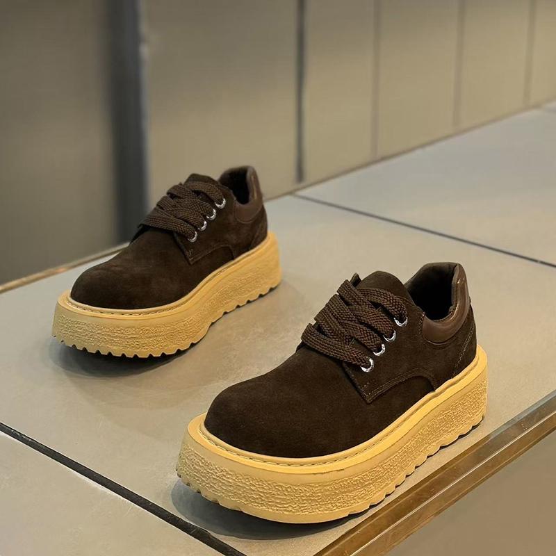 Men's Shoes Casual Martin Shoes, Khaki, Brown, Black