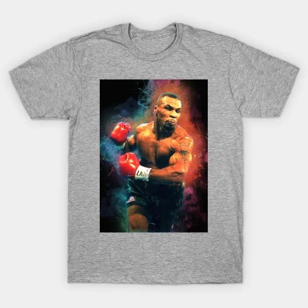 The Boxing Legend Mike Tyson TShirt 100 Cotton ONeck Short Sleeve Summer Casual Mens Tshirt Streetwear